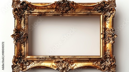 Elegant old fashioned frame artwork high resolution picture