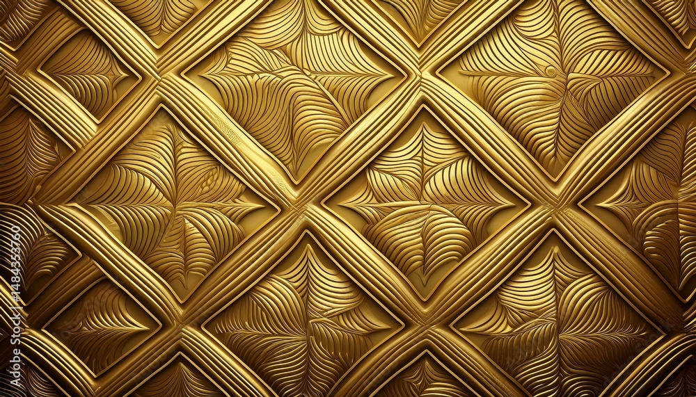 Obraz premium gold pattern design