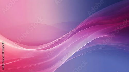 Abstract pink and blue wave design (3)