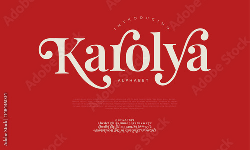 Elegant script-inspired serif with romantic curves, perfect for branding, invitations, and classy display