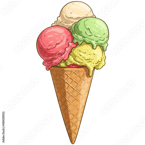 ice cream cone