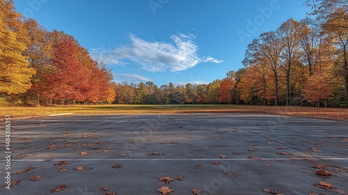 Autumnal Serenity: A Picturesque Fall Landscape