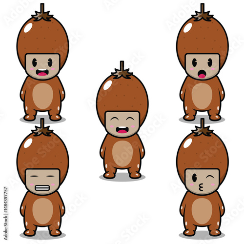 Sapodilla Fruit Emoji