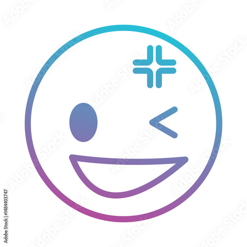 wink emoji icon