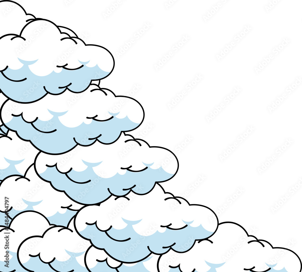 Fototapeta premium Cloud Corner