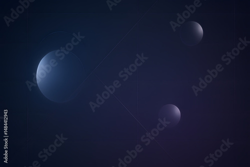 night sky with moon