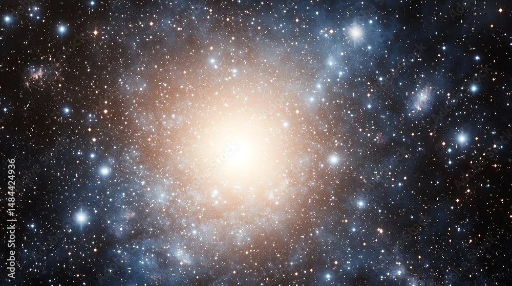 Fototapeta premium Stunning galaxy display