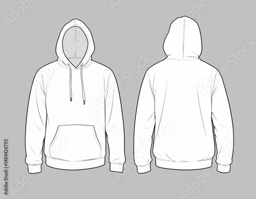 Blank Hoodie Template Front Back Minimalist Design White Casual Comfort

Blank Hoodie Template Front Back Minimalist Design White Casual Comfort