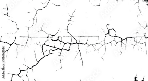 Noise Rough Design. Vector Illustration.
Old wall background crack vector, grunge texture. crack on the wall with broken pieces. 