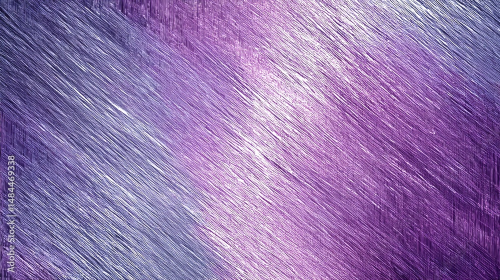 Fototapeta premium A frosted lilac background with brushed steel fine lines, exuding icy elegance. Perfect for minimalist designs, luxury themes, and cold-toned visuals. Metallic shine meets soft pastel.