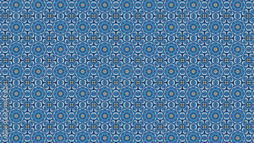 Geometric, Abstract, Floral, Organicseamless pattern.