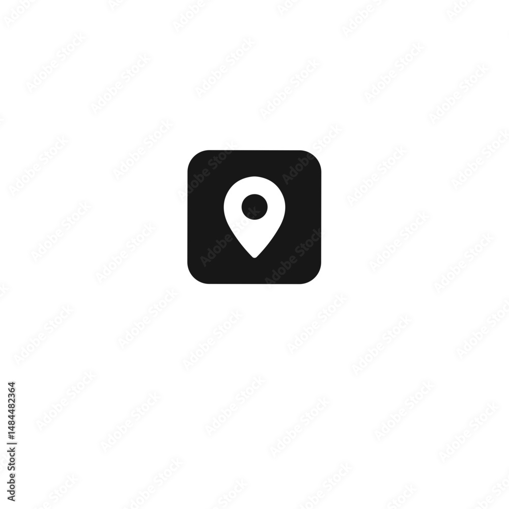 Simple story post icon on white background, branding concept Simple story post icon on white background, branding concept