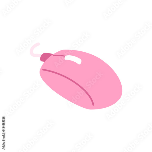pink computer mouse