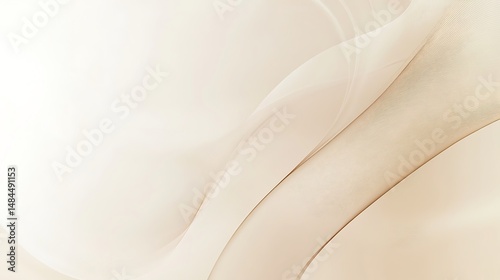 Soft, flowing beige fabric (3)