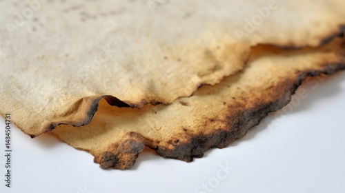 Burnt parchment sheets