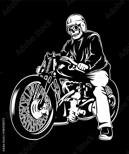 Black and white motorcycles 33