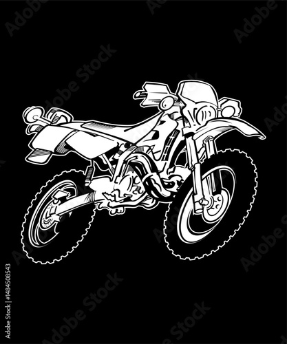 Black and white motorcycles 41