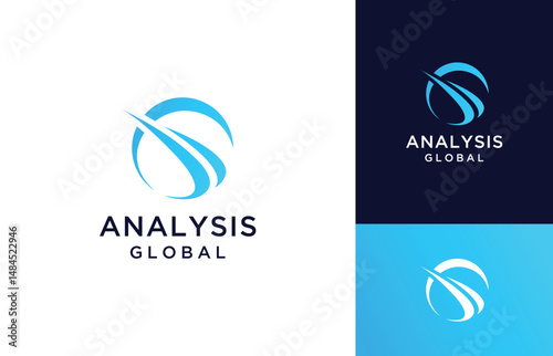 Business and Finance digital technology  web icons vector logo design inspiration 