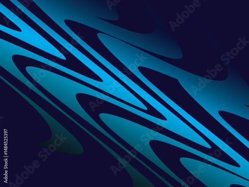 Premium background design with diagonal dark blue stripes pattern. Vector horizontal template for digital lux business banner, contemporary formal invitation, luxury voucher, prestigious gift certific