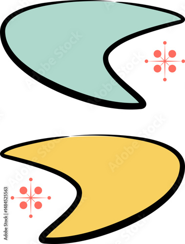 Atomic Mid Century Modern Element