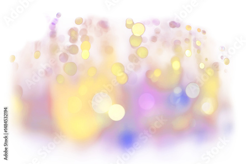 PNG Cold night bokeh light outdoors