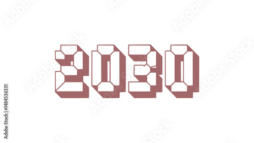 2020 Digital Year Retro Design