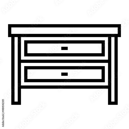 Two-Drawer Cabinet