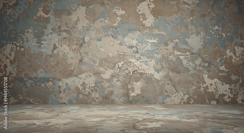 Weathered Elegance A Timeless Grunge Wall Backdrop