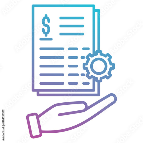Business Proposal icon element for design