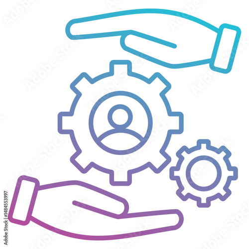 personalization icon element for design