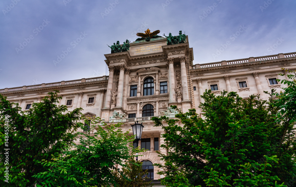 Fototapeta premium Hofburg Wien Neue Burg vom Burggarten