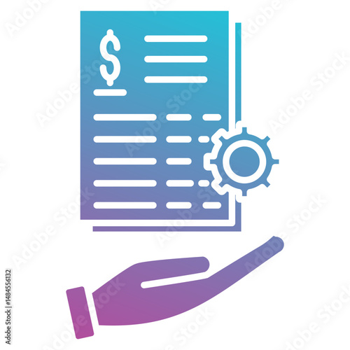 Business Proposal icon element for design