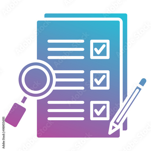 task icon element for design