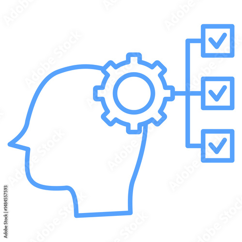 deliverable management icon element for design