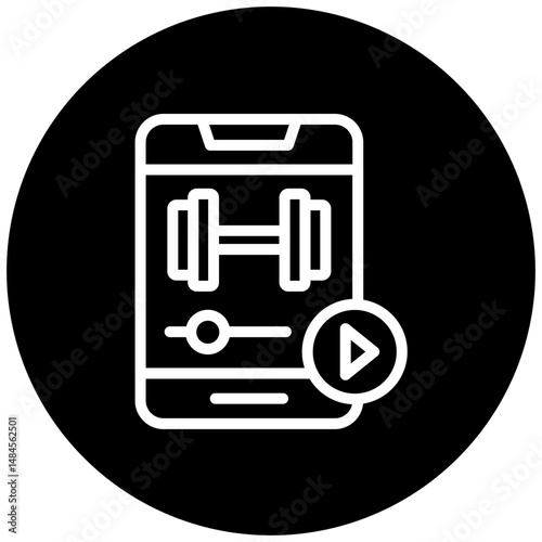 Online Gym Icon
