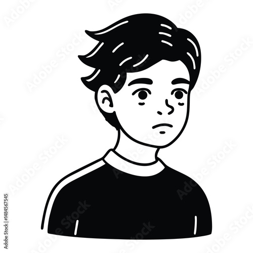 A young character fades as they are being erased by cancel culture, shifting online norms, and the emotional process of being forgotten