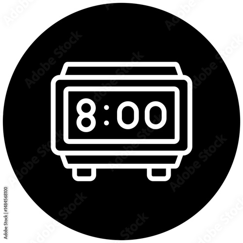 Digital Clock Icon