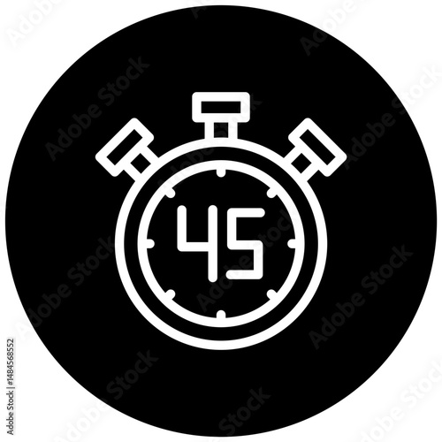 45 Minutes Icon