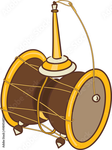 damaru clipart
