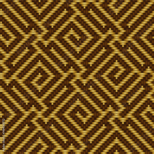 abstract geometric woven texture seamless pattern 