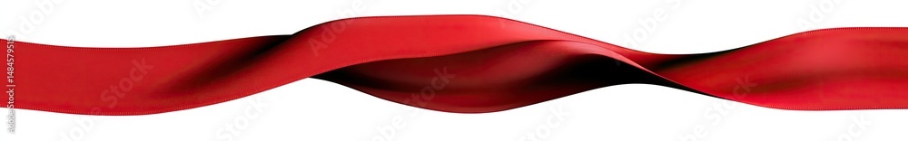 Red ribbon design Red ribbon design