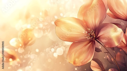 Golden hour blossoms