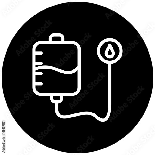 Blood Transfusion Icon