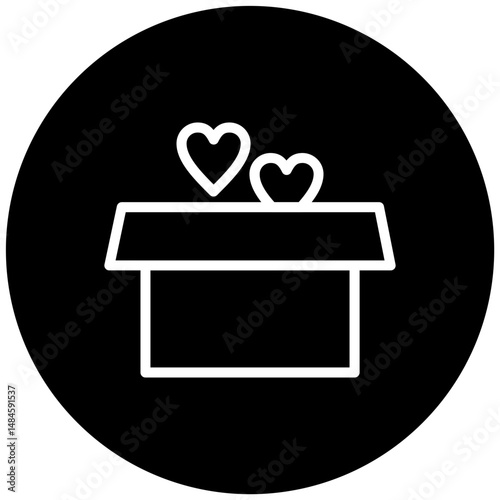 Donation Box Icon