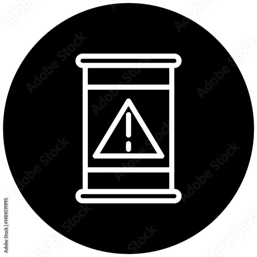 Toxic Waste Icon