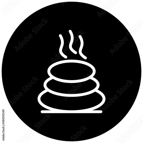 Hot Stone Icon