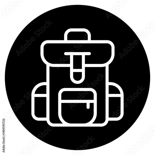 Army Backpack Icon