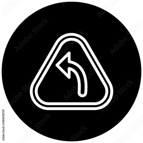 Turn Left Icon