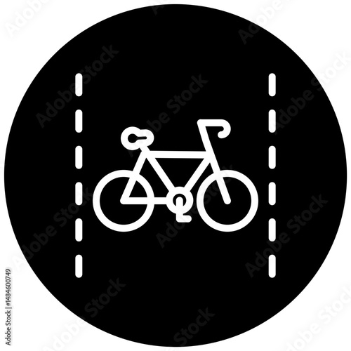 Bike Lane Icon