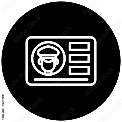 License Vector Icon